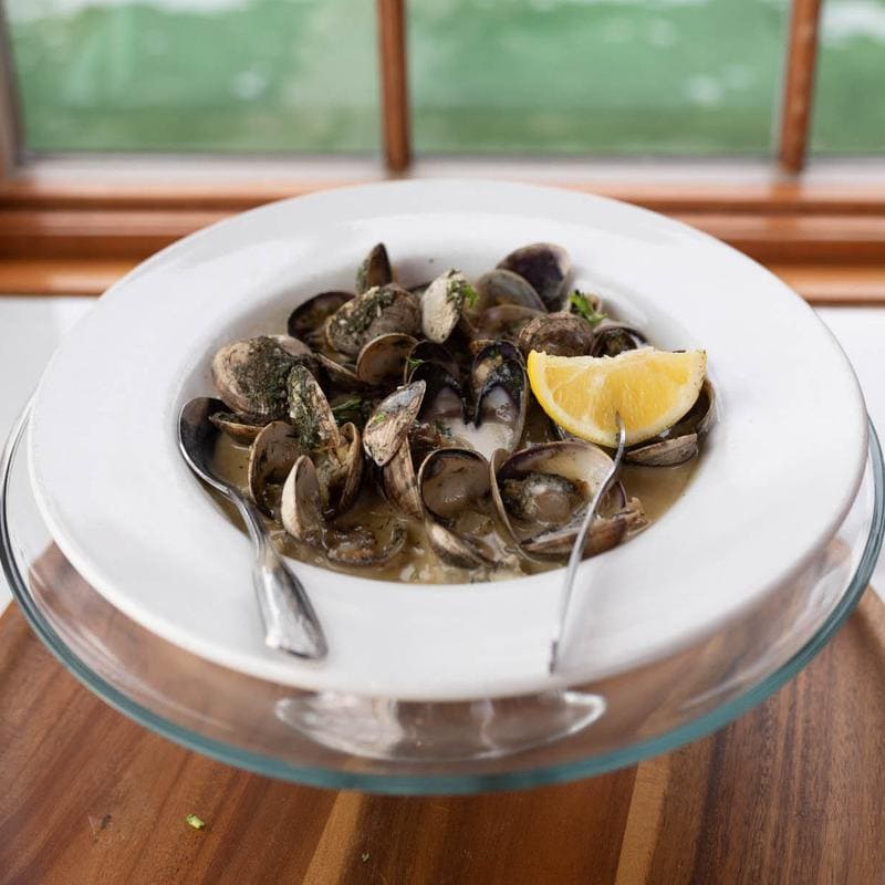 Steamed Manila Clams